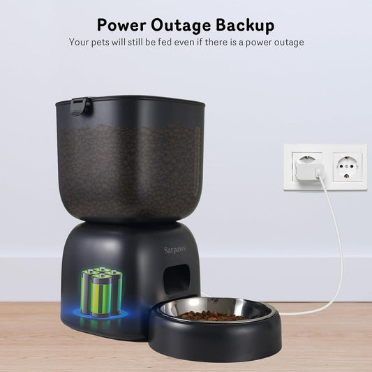 Automatic Feeder & Water Dispenser with Voice