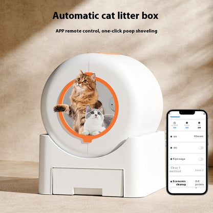 Intelligent Fully Enclosed Litter Box
