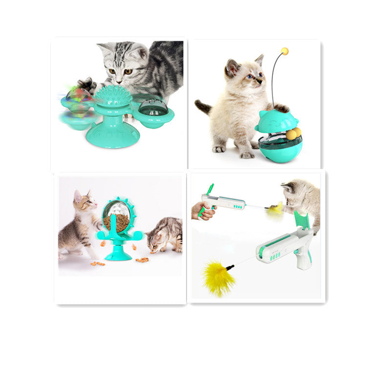 Self-Balancing Anti-Boredom Pet Toy - Pawsitive Cuddles