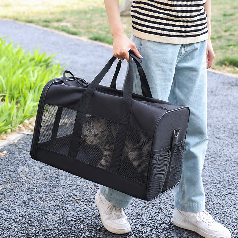 Portable Foldable Pet Carrier Bag - Pawsitive Cuddles
