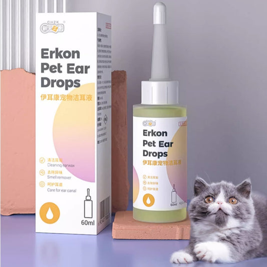 Ear Mite Removal & Cleaning Solution for Pets - Pawsitive Cuddles