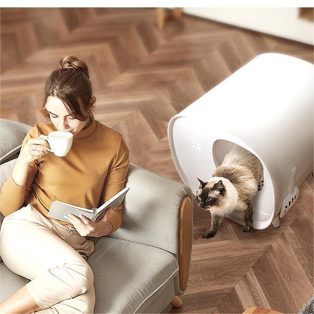 Smart Extra-Large Cat Litter Box
