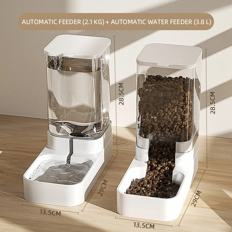 Gravity Food & Water Station for Cats and Dogs - Pawsitive Cuddles