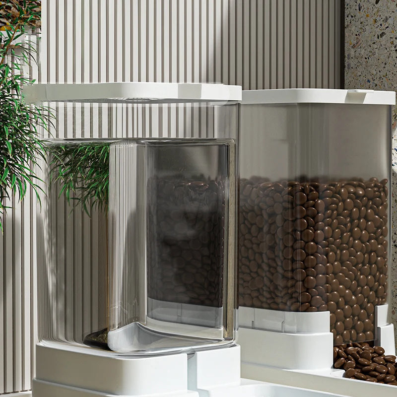 Gravity Food & Water Station for Cats and Dogs - Pawsitive Cuddles