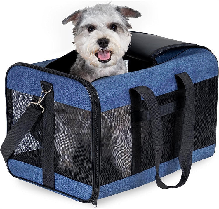 Portable Foldable Pet Carrier Bag - Pawsitive Cuddles