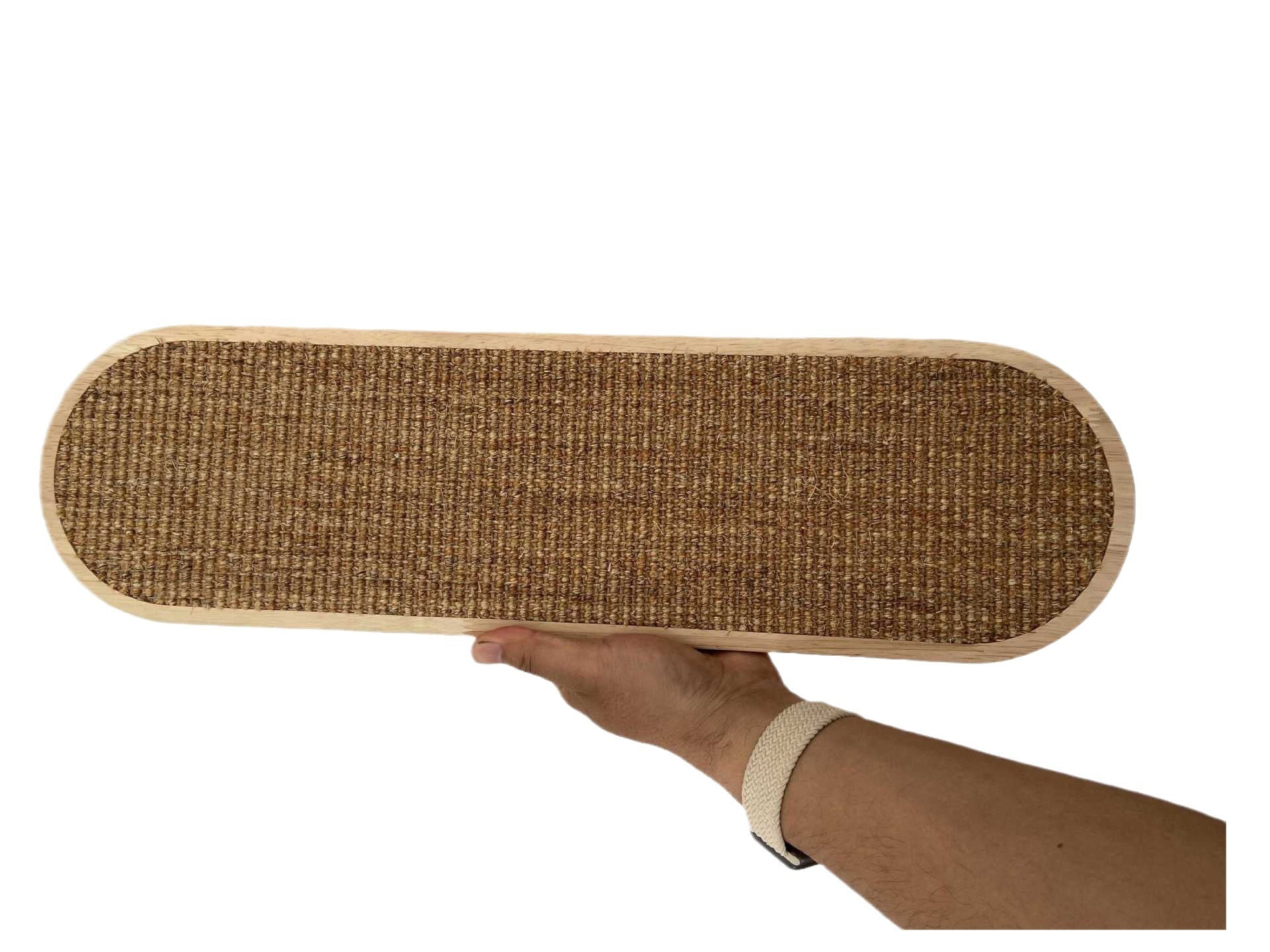 Wall-Mounted Sisal Hemp Cat Scratch Mat - Pawsitive Cuddles
