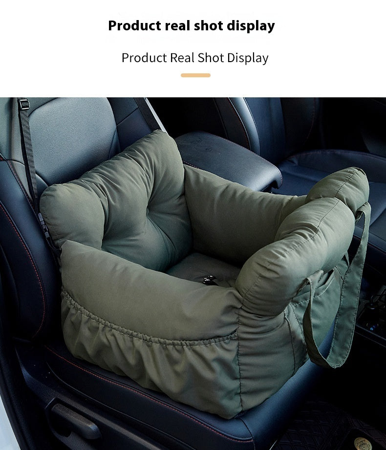 Multifunctional Pet Car Bed & Safety Seat - Pawsitive Cuddles