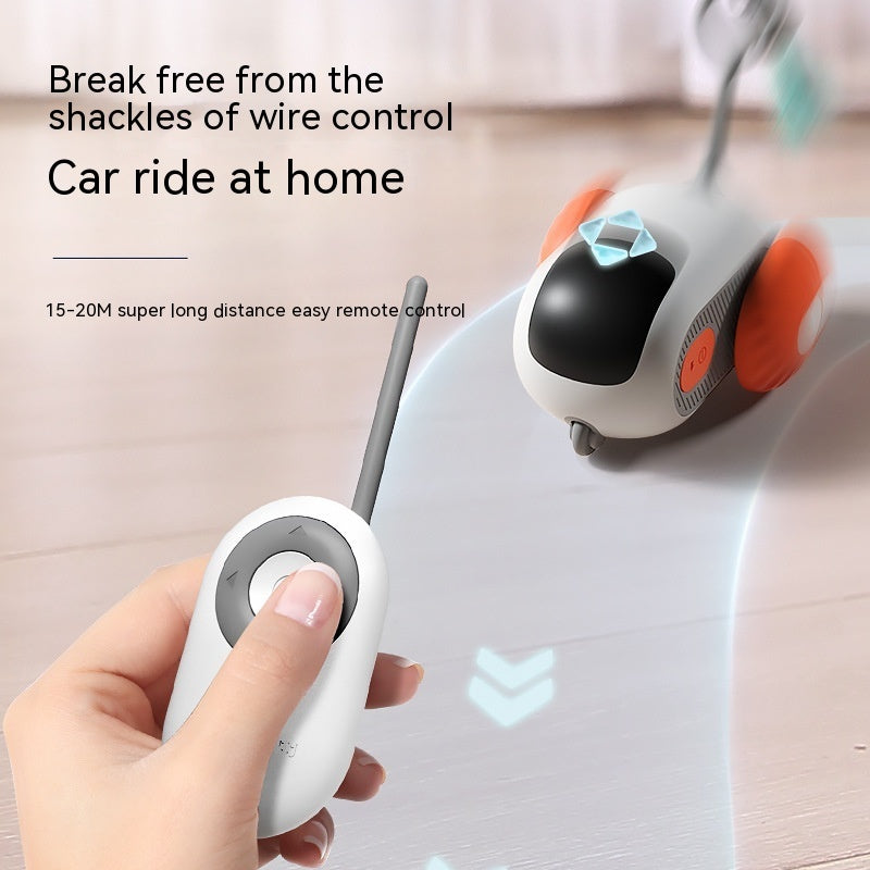 Remote-Controlled Interactive Cat Car Toy