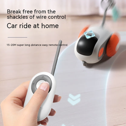 Remote-Controlled Interactive Cat Car Toy