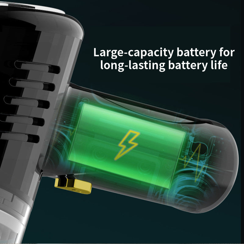 Handheld Dual-Use Vacuum Cleaner for Pet Hair & Wet/Dry Cleaning - Click Mart