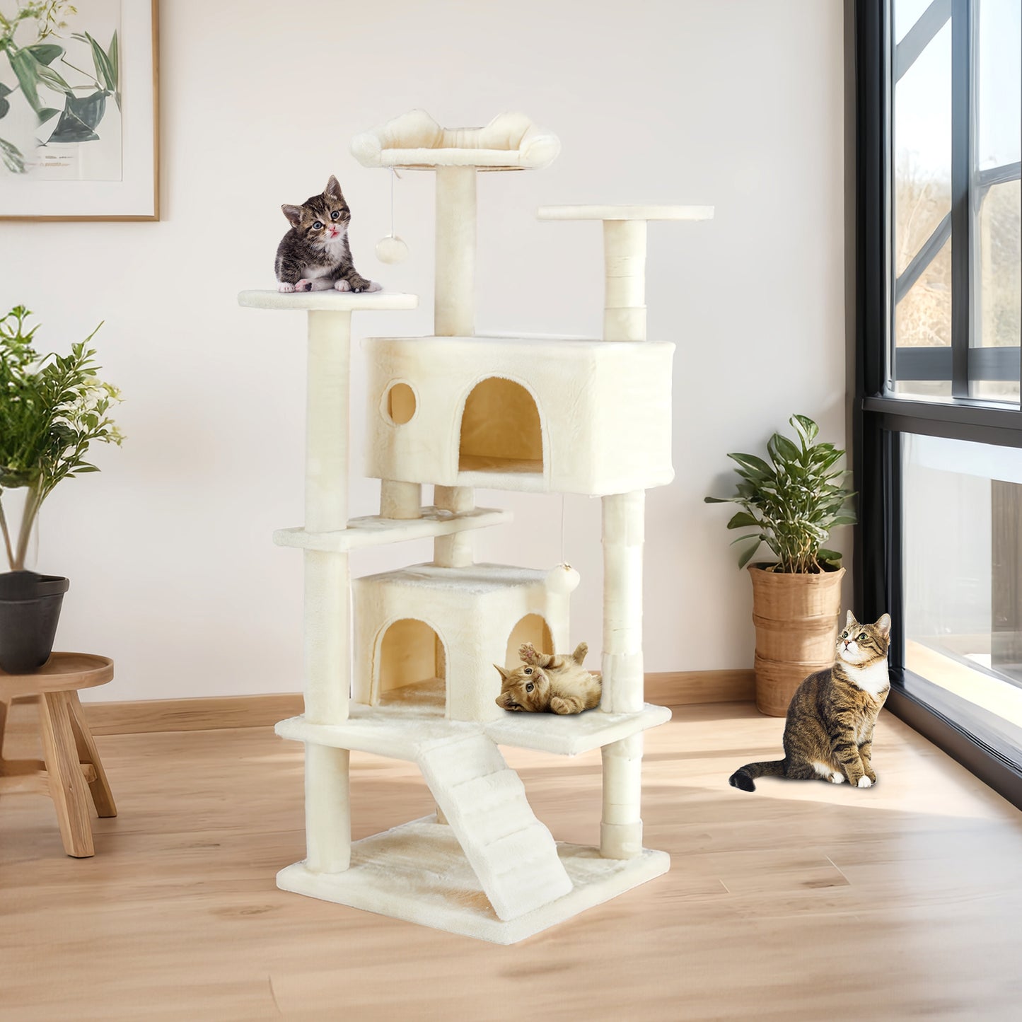 Multi-Functional Cat Treehouse