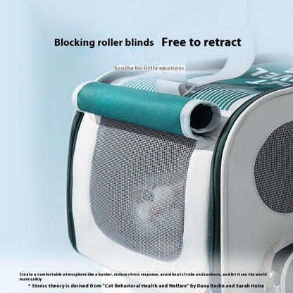 Large Capacity Travel Carrier for Cats & Small Dogs