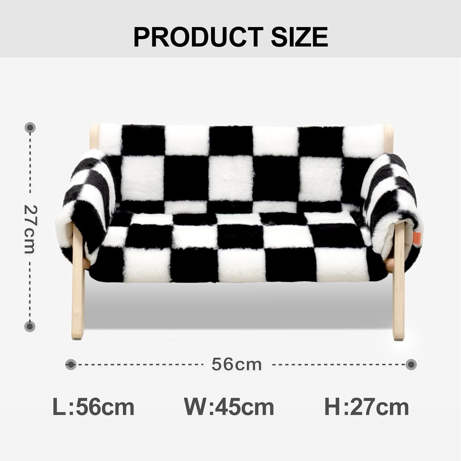 Sturdy 15kg Cat Sofa with Removable Washable Cover - Pawsitive Cuddles