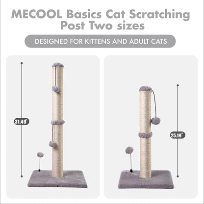 Premium Sisal Cat Scratching Post - Pawsitive Cuddles