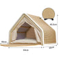 Sisal Cat Tent with Scratch Board